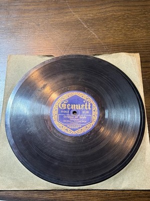 GENNETT Record 78 Rpm 9103 His Majesty Soot Guards Band WILLIAM TELL OVERTURE #2