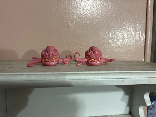 1989 Teenage Mutant Ninja Turtles Krang Brain Blue Vein Action Figure! TMNT