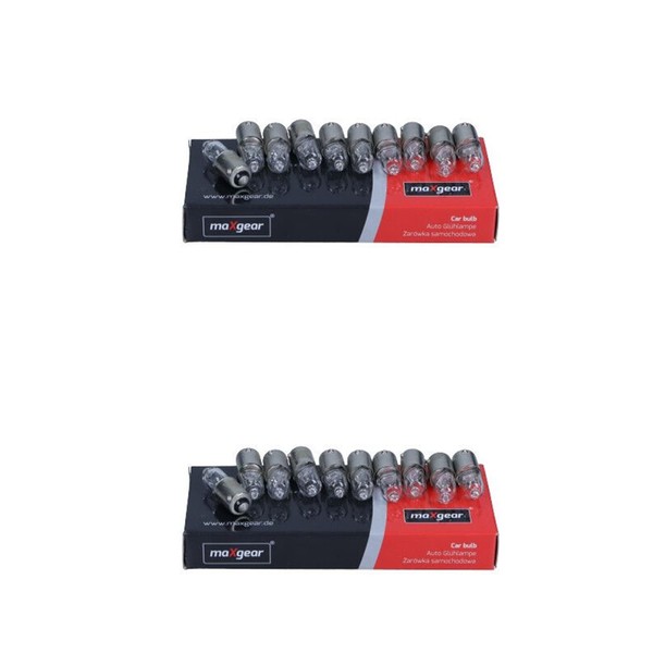 20X Maxgear H6W MINIATUR-HALOGENLAMPE GlÜHlampen 12V 6W BAX9S | 78-0027SET-image