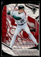 2019 Panini Chronicles #18 Matt Chapman Phoenix Ruby Wave #/199