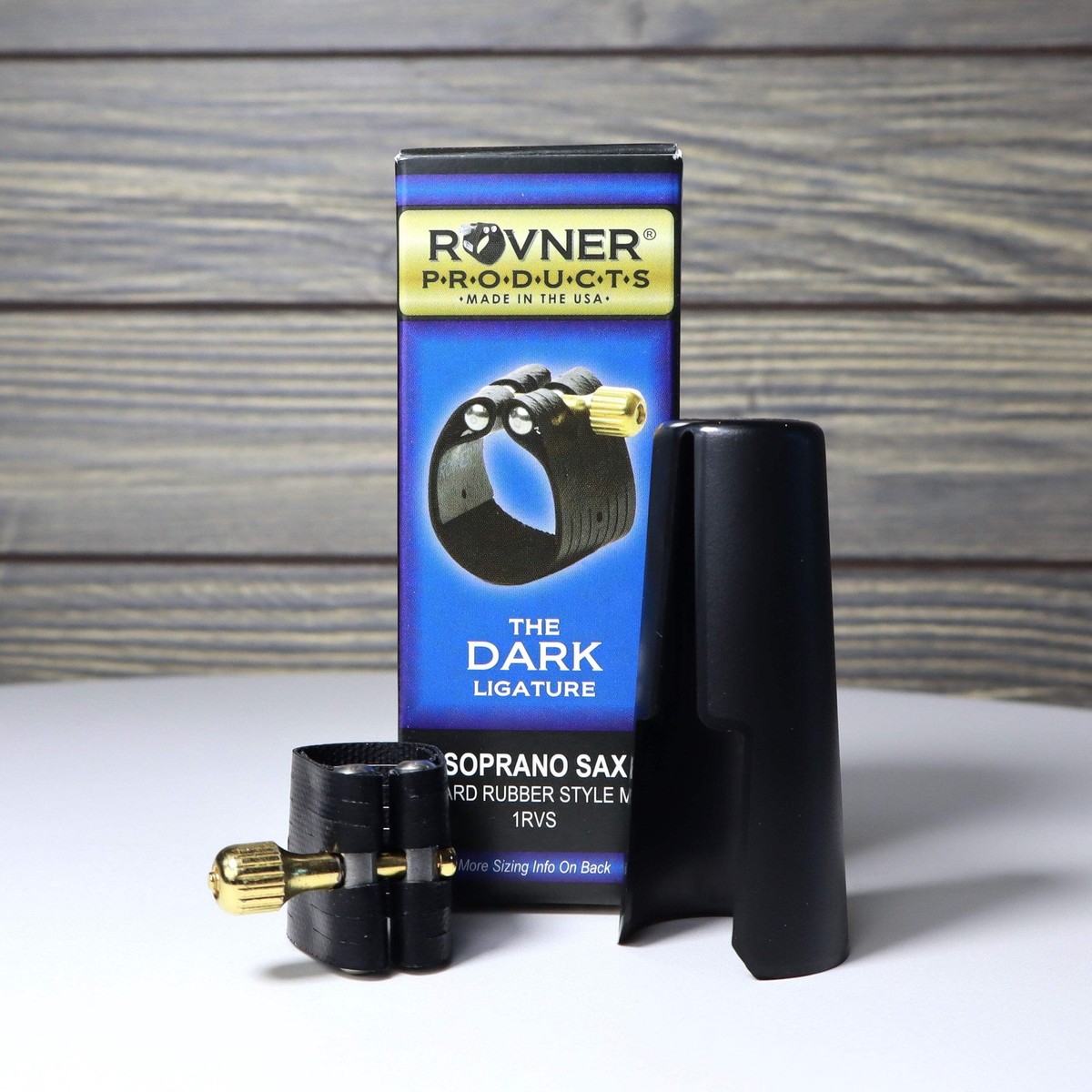 Rovner Dark Soprano Sax HR Ligature & Cap - 1RVS B-STOCK | eBay