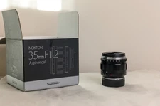 Voigtlander Nokton 35mm f/1.2 Aspherical III VM -- Excellent condition US seller