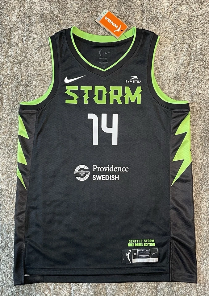 Dominique Malonga Signed Authentic Seattle Storm Jersey Beckett COA - Image 2 of 3