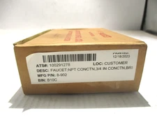 NEW JUSTRITE 08902 SAFETY DRUM FAUCET 3/4" INCH BRASS