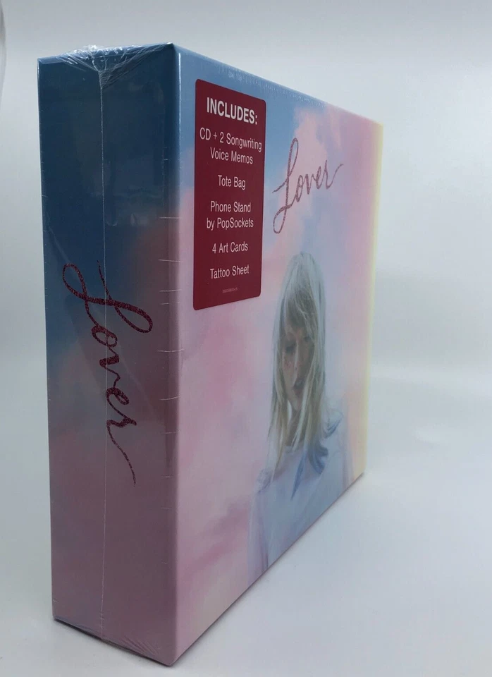 Taylor Swift Lover CD Deluxe Box Set New Sealed - Image 3 of 4