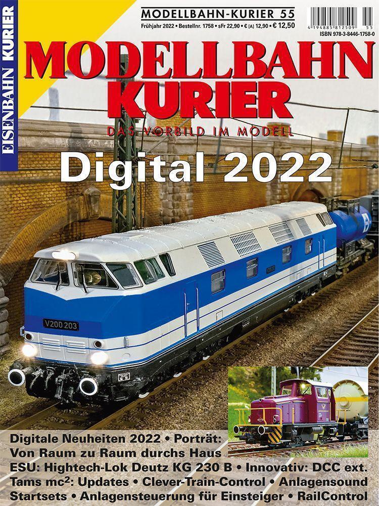 Thumbnail - Digital 2022 | Taschenbuch | Deutsch (2022) | Modellbahn-kurier | 100