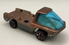 1969 Hot Wheels Redline The Heavyweights Ambulance Brown Copper - MISSING PARTS