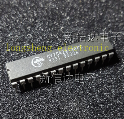 1pcs CY7C199-35PC, CYPRESS, IC SRAM 256KBIT 35NS DIP-28