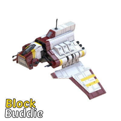 Star Wars Clone Wars Republic UCS NU Klasse Attack Shuttle MOC 2317 Teile