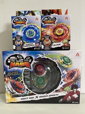 Infinity Nado Auldey Night Owl Razer Orochi Split Division Blade