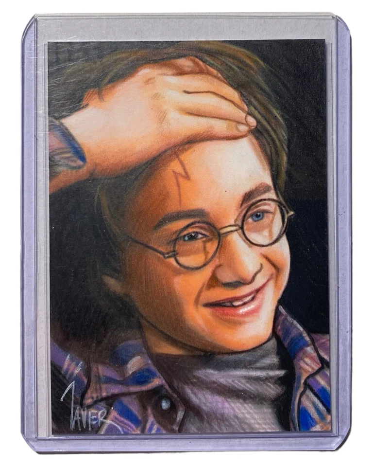 2024 Blackhilt Harry Potter 1/1 Hand Painted Original Art Card Auto Javier - Image 2 of 3