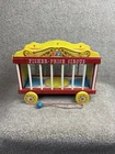 Vintage 1962 Fisher Price Circus Wagon Pull Toy