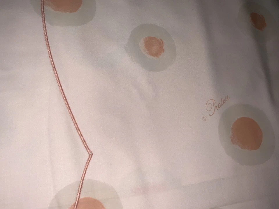 NUEVO JUEGO KING (2) ~ FUNDAS DE ALMOHADA PRATESI ~ ROSA POIS POIS ~ ORG $780 (#115) Foto 4 de 4