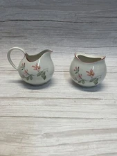 Sango buffet / May Time 217004 Creamer And Sugar Bowl Set