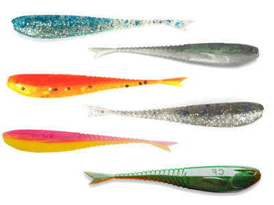 CRAZY FISH Glider 5,5 cm 10 er Pack - Floating