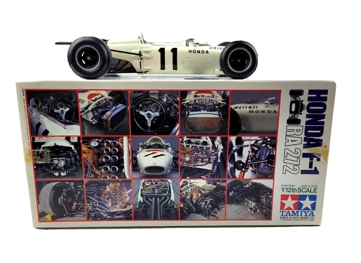 Tamiya 1/12 Honda F-1 RA272 1965 Mexico GP Winning Machine Tamiya 1/12 Honda F-1 RA272 1965 Mexico GP Winning Machine
