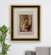 Pierre-Auguste Renoir Hand-Signed Orig. Print With COA and 3,500 USD Appraisal