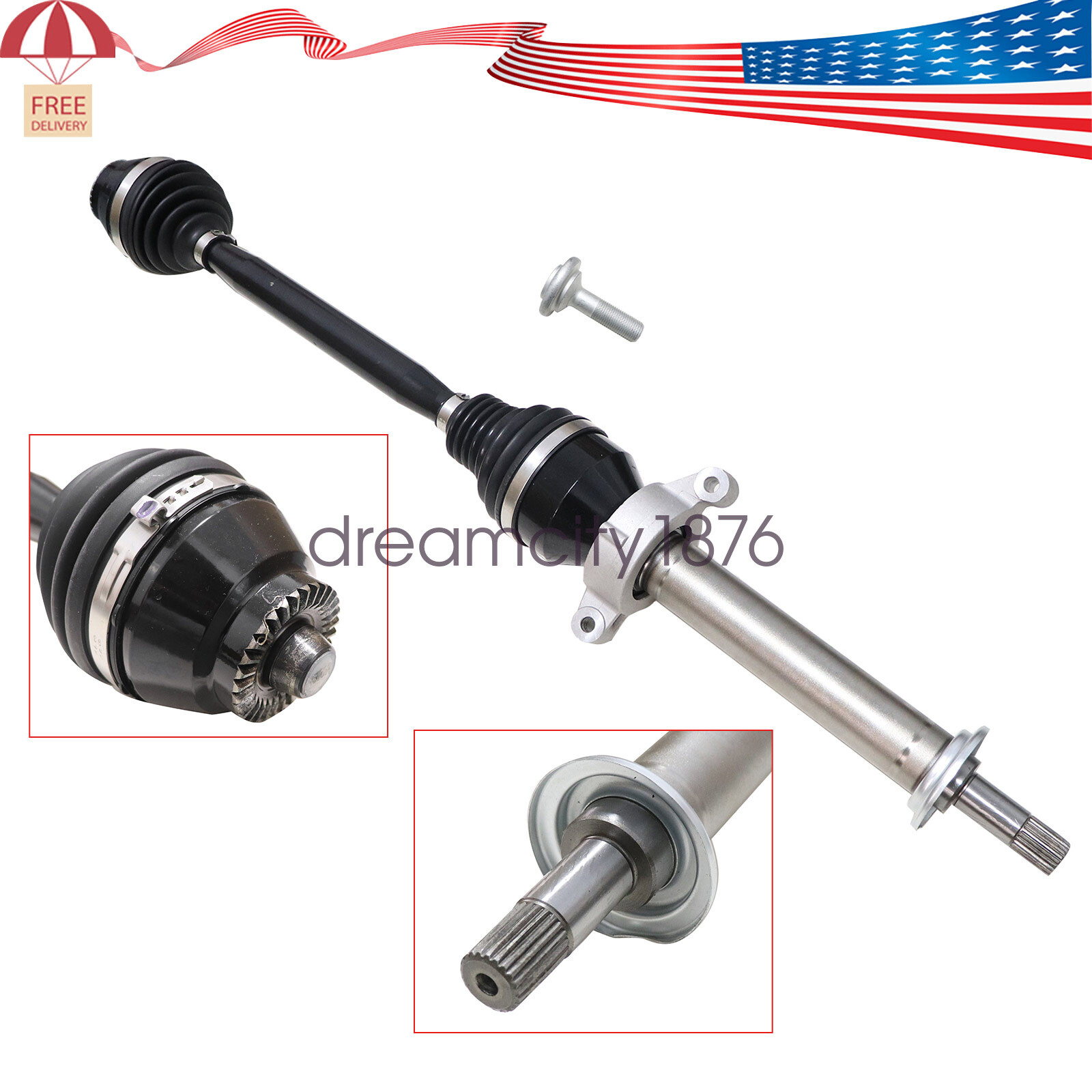 1PCS For BMW i8 2014-2020 Front Left Axle Shaft Assembly 31608611323