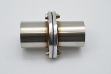 All Out Fab 3 inch Exhaust Flange Repair Pipe Kit 2 Bolts & Gasket hardware