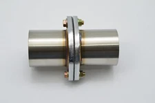 All Out Fab 3 inch Exhaust Flange Repair Pipe Kit 2 Bolts & Gasket hardware