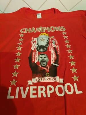 Liverpool Champions 2020 Shirt Novelty Football T-Shirt Liverpool