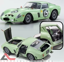KYOSHO 08438C 1:18 1962 FERRARI 250 GTO #15 (RHD) GOODWOOD TROPHY