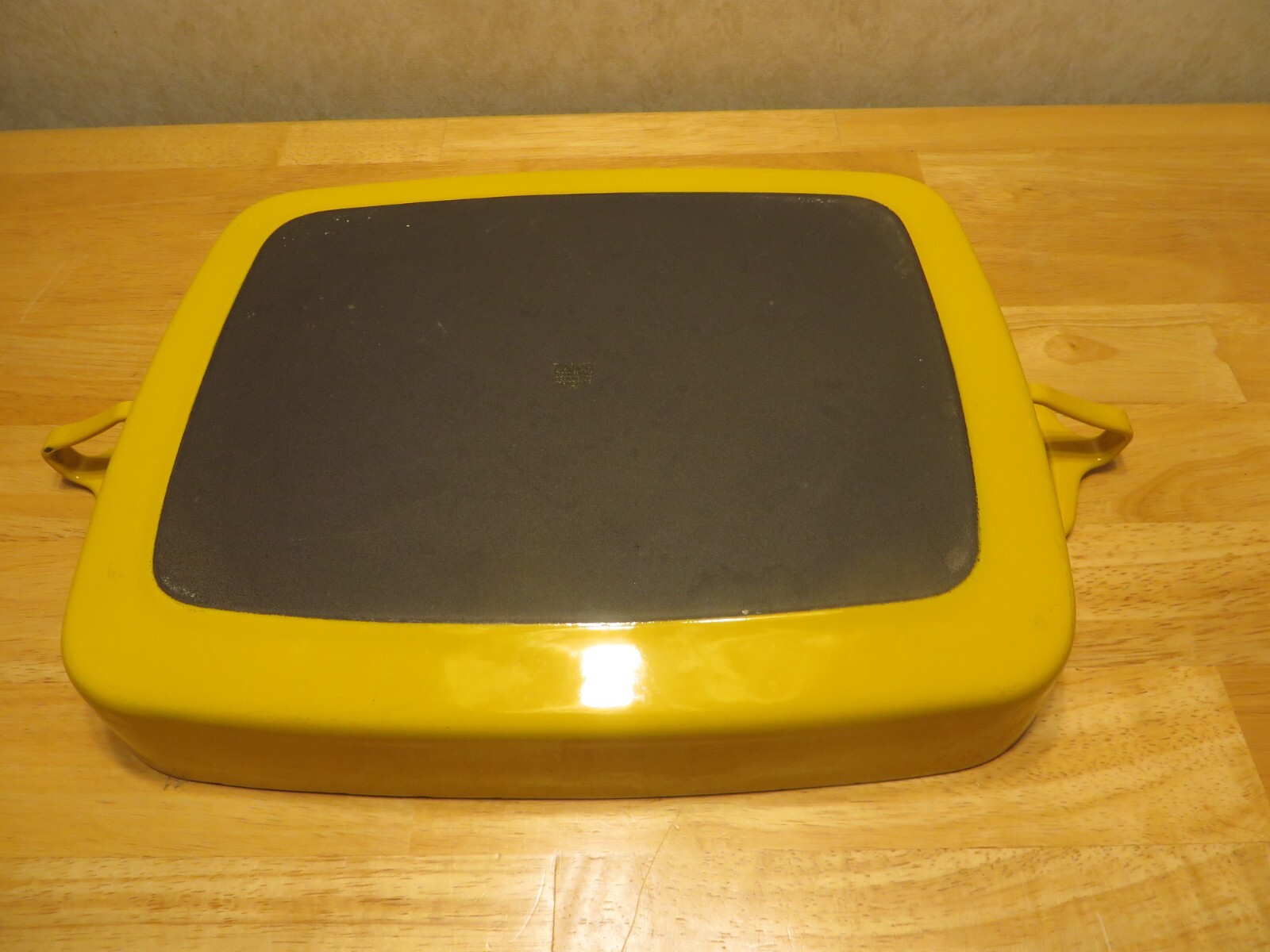 Vintage Dansk Kobenstyle France Yellow Enamel Baking/Roasting Pan eBay