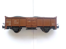 Wagon Lima Marchandises FS Italia Tombereau UIC Avec Chargement Charbon Réf 3174