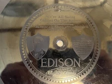 WWI Edison Diamond Disc Record 6226 We're All Calling on the Kaiser/Berlin WWI