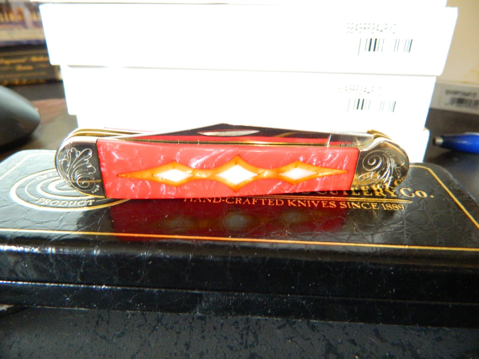 CASE & SONS CUTLERY 4" COPPERHEAD POCKET KNIFE 1 OF 500 CUSTOM LIMITED EDITION