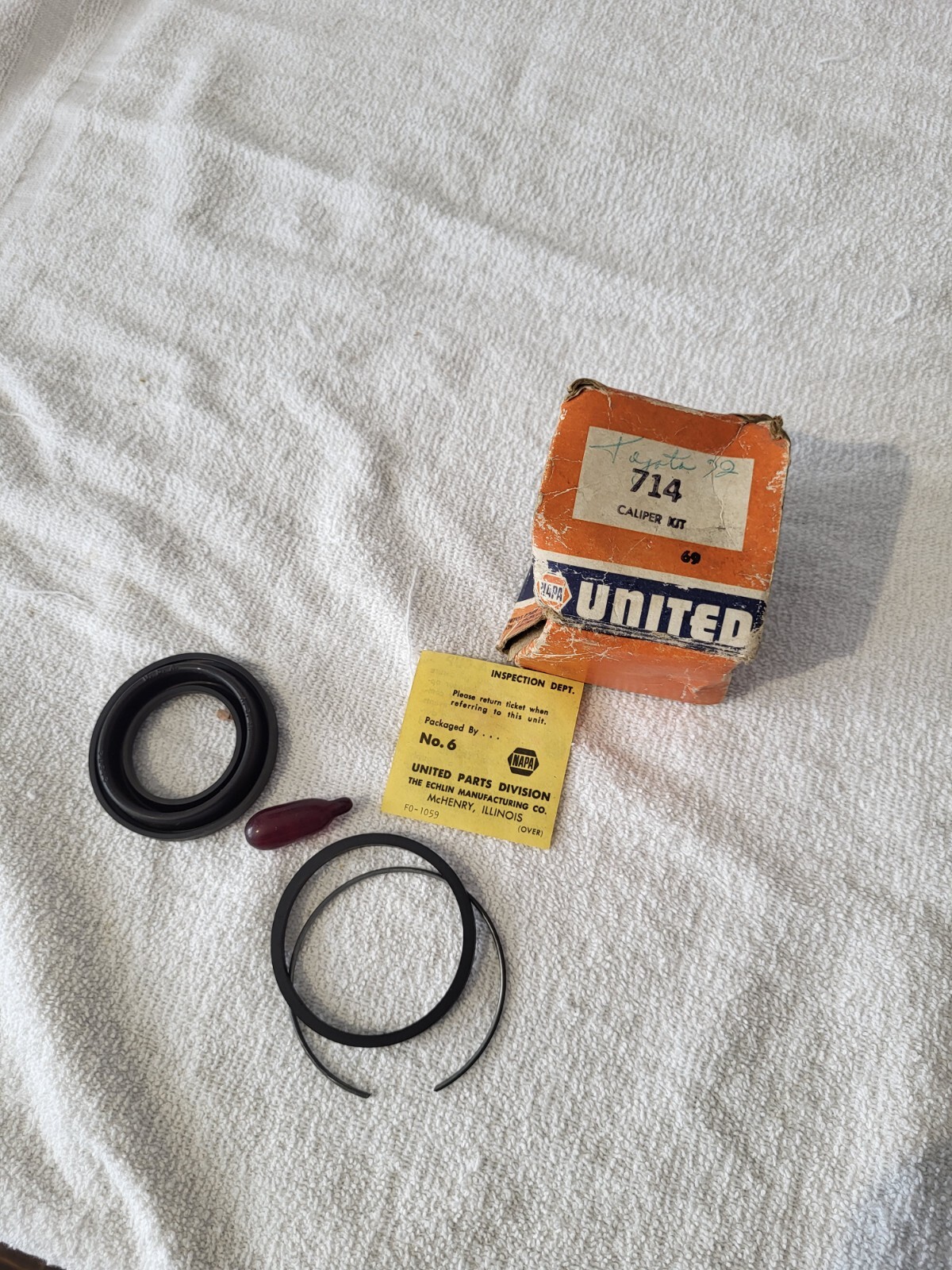 ( 1 ) Vintage NAPA Caliper Kit Seal And Boot Kit eBay