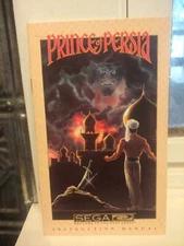 Vintage 1992 PRINCE OF PERSIA Sega CD Game Instruction Manual Booklet **ONLY**