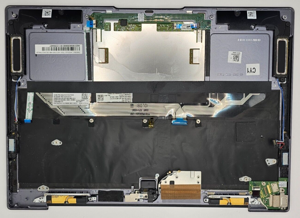 Genuine Palmrest with Keyboard Touchpad Huawei Matebook X Pro MACH-W29  MACH-W2