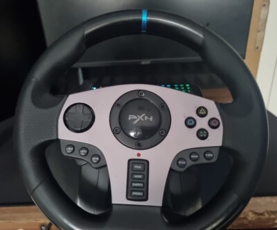 Gaming Lenkrad PXN V9 Lenkrad PC Mit Pedalen Und Schaltung, 270/900 Grad