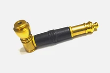 4" Inch Metal Tobacco Smoking Pipe REAL BRASS & Wood Hand Pipe