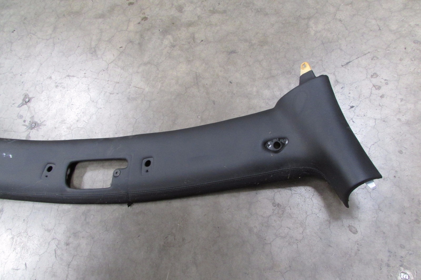 Ferrari F430 Coupe, Upper Windscreen Windshield Trim Black Leather, 69047800