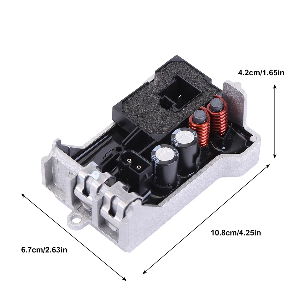 Gebläseregler Widerstand Steuergerät Heizung Für Mercedes CL203 C209 W463 R171 - Bild 2 von 4