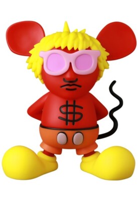 Keith Haring Vinyl 12個セット キース　アンディマウス Keith Haring VCD ANDY MOUSE RED Vinyl Collectible Dolls Andy