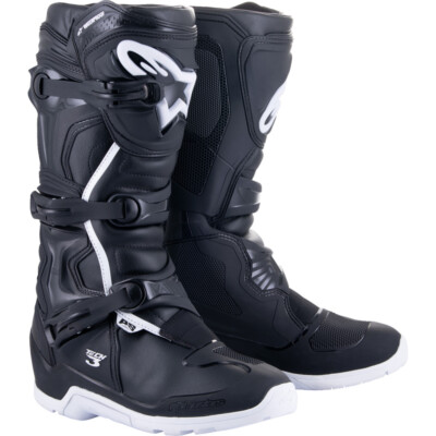 Alpinestars Tech 3 Enduro Waterproof Boots 9 Black/White
