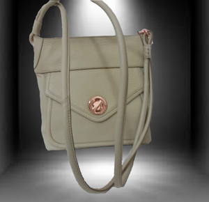 rose gold bucket bag