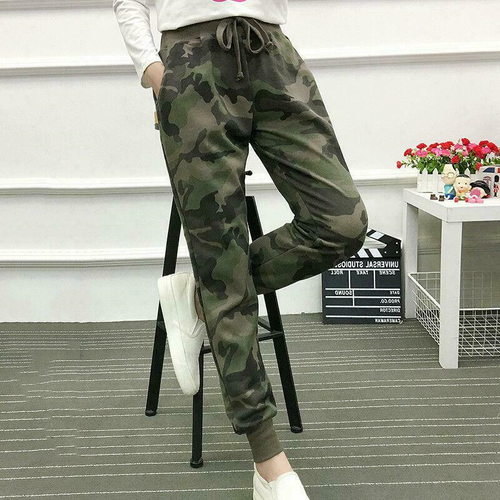 camouflage womens joggers