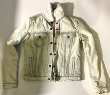 Giacca jeans Levi's foderata denim donna taglia S