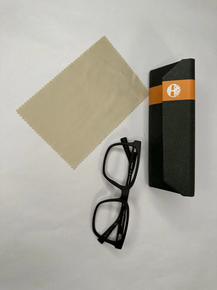 TIMBERLAND 50047-052 GLASSES FRAMES Dark Red Brown Tortoise - Image 4 of 4