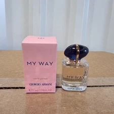 GIORGIO ARMANI My Way Eau de Parfum DELUXE Mini 7 ml .24 Oz TRAVEL Splash