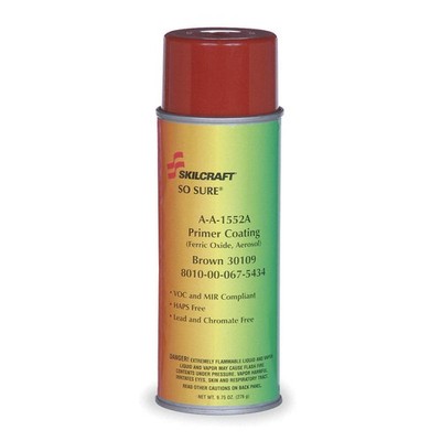 ABILITY ONE 8010-00-067-5434 Primer,Brown,9.7 Oz. 5MM95