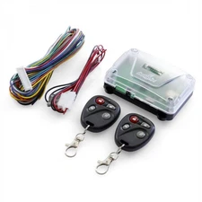 Autoloc 4 Channel Remote Control Keyless Entry System 2 Key Fob Lock Unlock Door