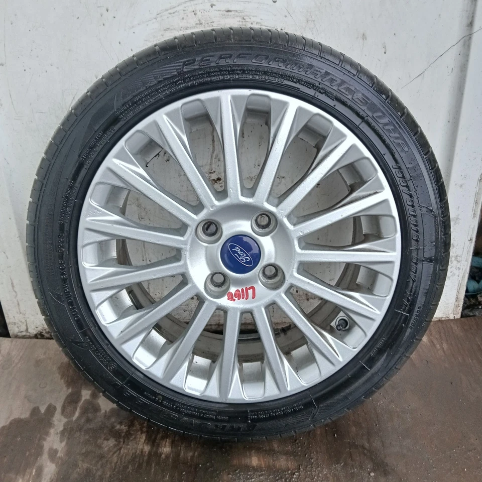 FORD FIESTA ALLOY WHEEL 16" COMPLETE WITH TYRE X1 SINGLE MK7.5 TITANIUM  - Image 2 of 4