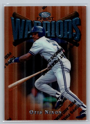 Otis Nixon 1997 Topps Finest Warriors Toronto Blue Jays #8 | eBay