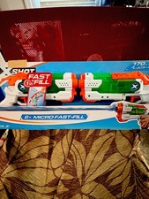 Zuru X-Shot Micro Fast-Fill Water Gun Toy. Shoots 26  . 5 . HTF