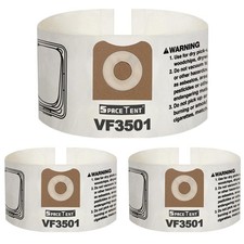 SpaceTent 3 Pack VF3501 Replacement Bags for Rigid 3-4.5 Gallon Wet/Dry 3PK